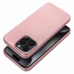 Apple iPhone 15 Pro Max Coque Metallic Rose