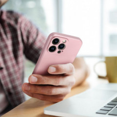 Apple iPhone 15 Pro Max Coque Metallic Rose