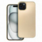 Apple iPhone 15 Plus Coque Metallic Or