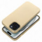 Apple iPhone 15 Coque Metallic Or