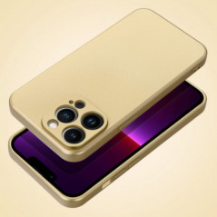 Apple iPhone 14 Pro Coque Metallic Or