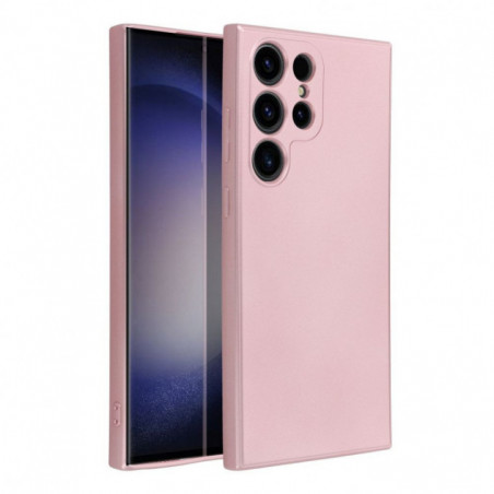 Samsung Galaxy S23 Ultra 5G Coque Metallic Rose