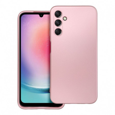 Samsung Galaxy A25 5G Coque Metallic Rose