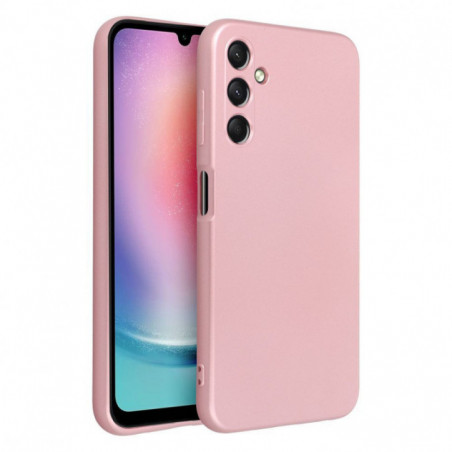 Samsung Galaxy A25 5G Coque Metallic Rose