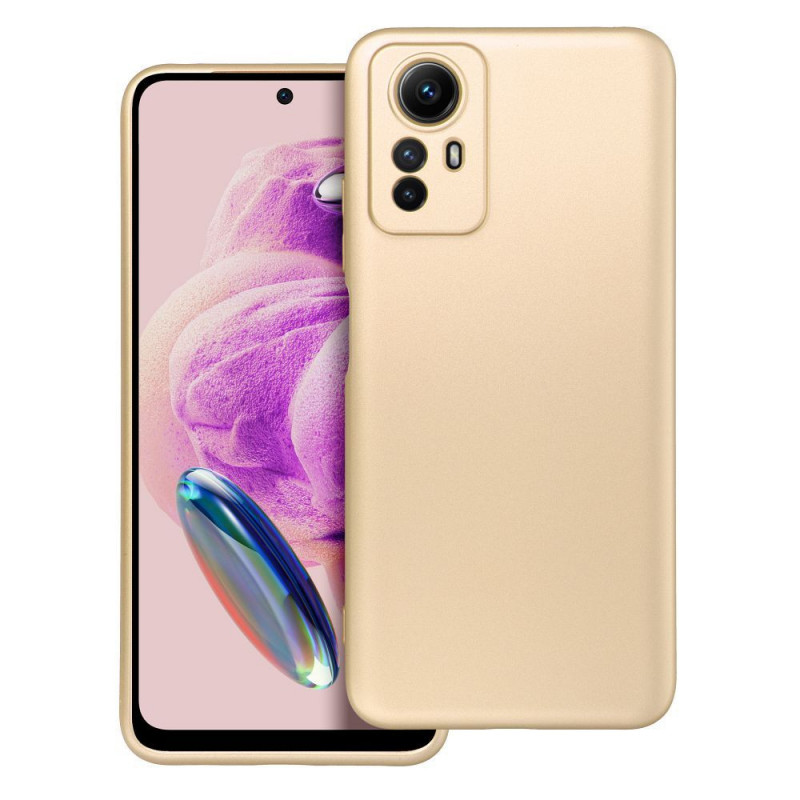 XIAOMI Redmi Note 12s Coque Metallic Or