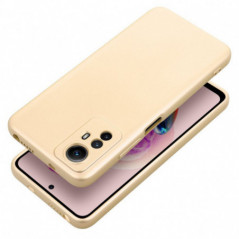 XIAOMI Redmi Note 12s Coque Metallic Or