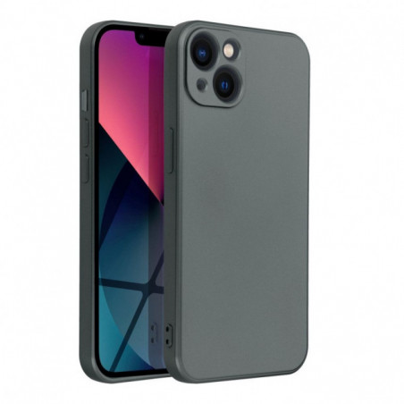 Apple iPhone 13 Coque Metallic Gris