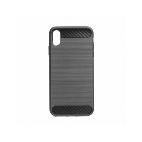 Apple iPhone 11 Pro Max Coque Carbon Élégant  Noir