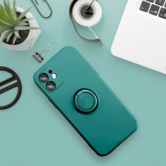 Apple iPhone 16 Plus Coque Silicone ring Vert