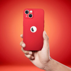 Apple iPhone 16 Plus Coque Soft Rouge