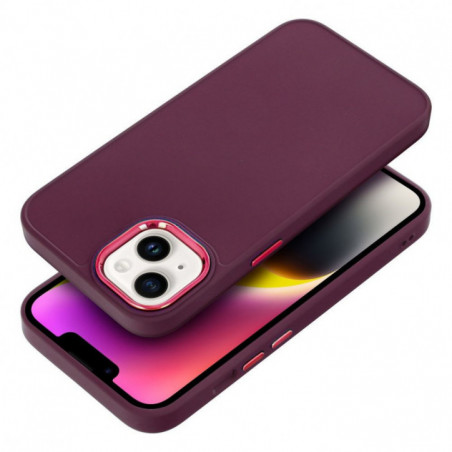 Apple iPhone 16 Plus Coque FRAME Élégant  Violet (Purple)
