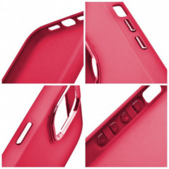Apple iPhone 16 Plus Coque FRAME Élégant  Magenta