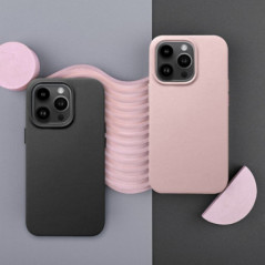 Apple iPhone 16 Pro Coque Leather Mag Cover Élégant  MagSAFE  Noir