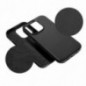 Apple iPhone 16 Pro Max Coque Leather Mag Cover Élégant  MagSAFE  Noir