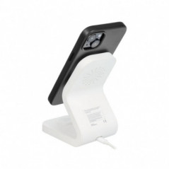Apple iPhone 16 Plus Coque Leather Mag Cover Élégant  MagSAFE  Noir