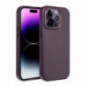 Apple iPhone 16 Pro Coque Leather Mag Cover Élégant  MagSAFE  Violet foncé