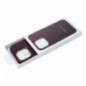 Apple iPhone 16 Pro Coque Leather Mag Cover Élégant  MagSAFE  Violet foncé