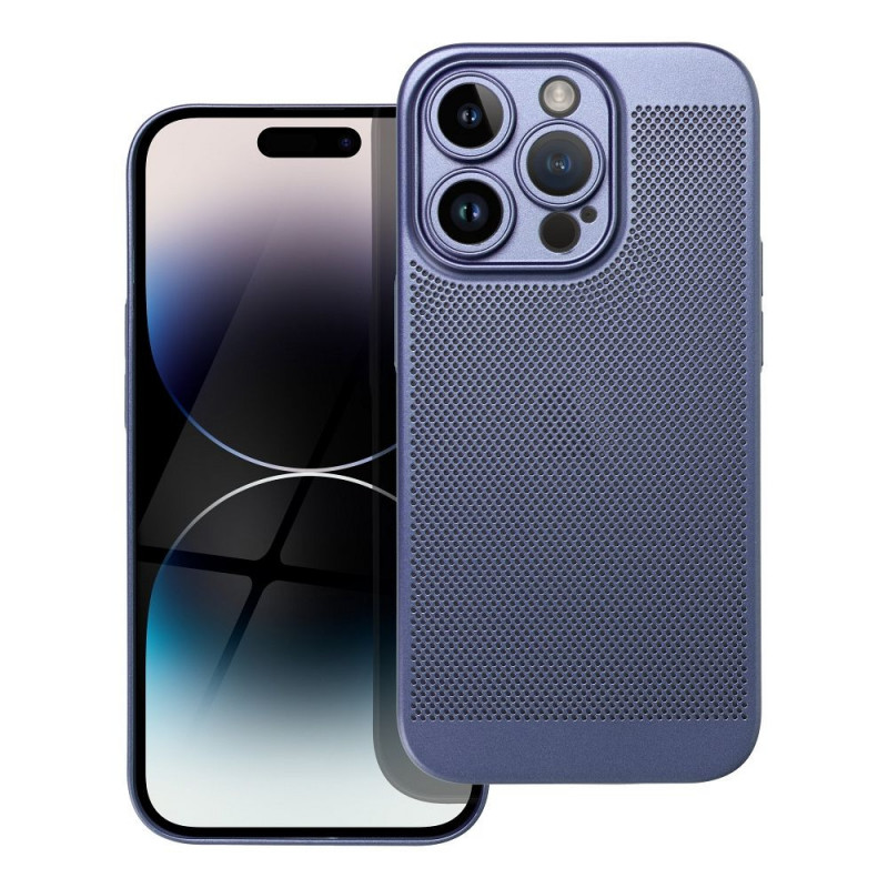 Apple iPhone 16 Coque Breezy Bleu