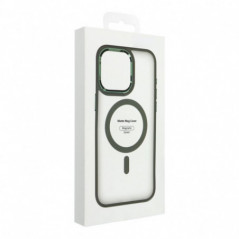 Apple iPhone 16 Pro Coque Matte Mag Cove MagSAFE  Vert