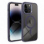 Apple iPhone 16 Pro Coque Color Edge Mag MagSAFE  Violet profond