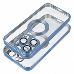 Apple iPhone 11 Coque Glam Bleu