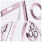 Apple iPhone 12 Coque Glam Vieux rose