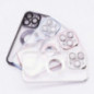 Apple iPhone 12 Coque Glam Bleu Apple iPhone 12 Coque Glam Bleu