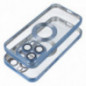 Apple iPhone 15 Pro Max Coque Glam Bleu