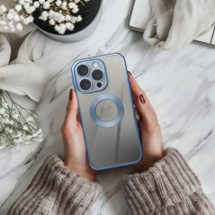 Apple iPhone 16 Pro Coque Glam Bleu