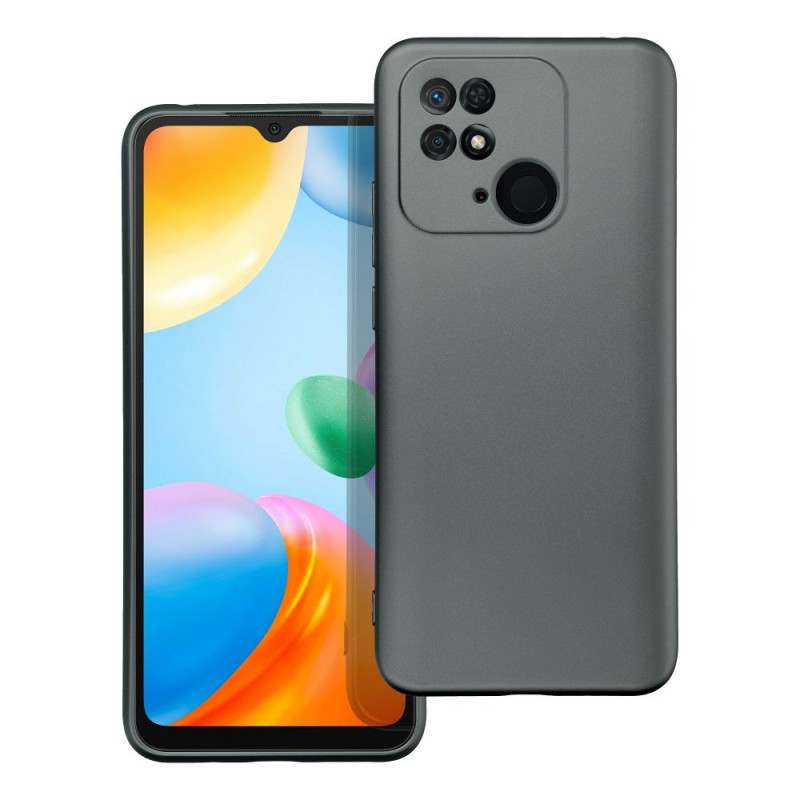 XIAOMI Redmi 10C Coque Metallic Gris