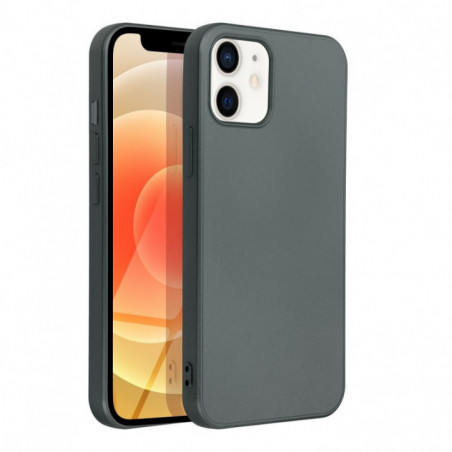 Apple iPhone 12 Pro Coque Metallic Gris