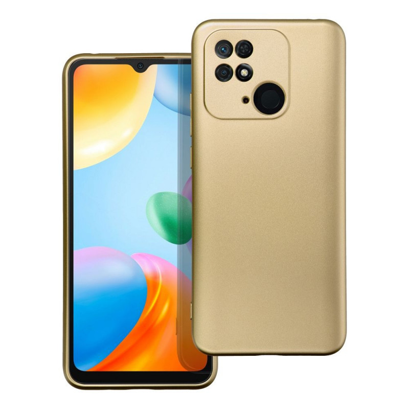 XIAOMI Redmi 10C Coque Metallic Or