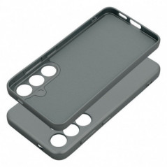 Samsung Galaxy S24 Coque Metallic Gris