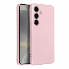 Samsung Galaxy S24 Coque Metallic Rose