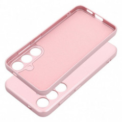 Samsung Galaxy S24 Coque Metallic Rose