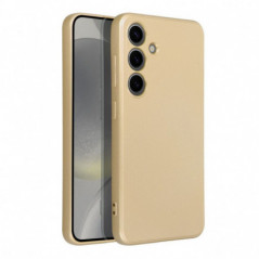 Samsung Galaxy S24 Coque Metallic Or