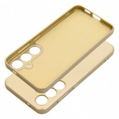 Samsung Galaxy S24 Coque Metallic Or