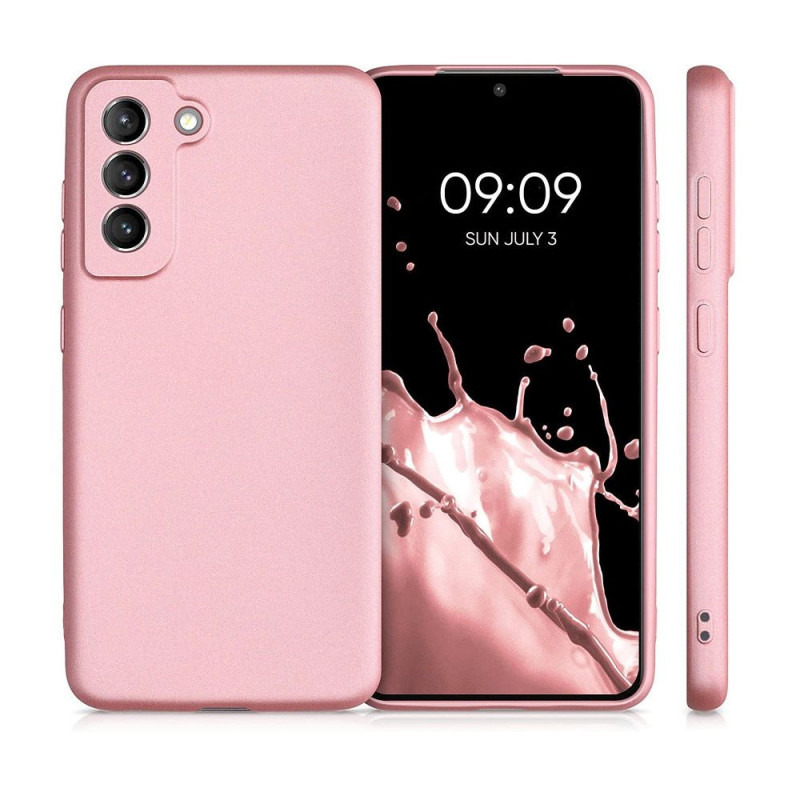 Samsung Galaxy A05 Coque Metallic Rose