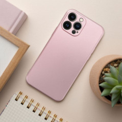 Apple iPhone 16 Plus Coque Metallic Rose