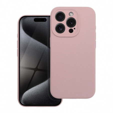 Apple iPhone 16 Plus Coque Silicone 2mm Rose sable