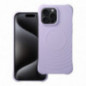Apple iPhone 14 Pro Max Coque Silicone Zephyr Mag Élégant MagSAFE Lilas Apple iPhone 14 Pro Max Coque Silicone Zephyr Mag Élégant MagSAFE Lilas