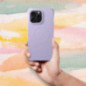 Apple iPhone 13 Pro Max Coque Silicone Zephyr Mag Élégant MagSAFE Lilas Apple iPhone 13 Pro Max Coque Silicone Zephyr Mag Élégant MagSAFE Lilas