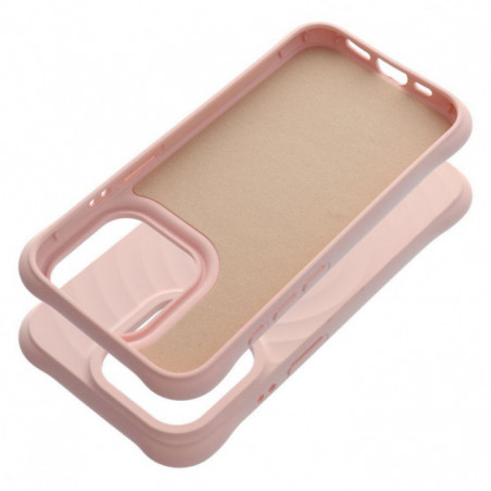 Apple iPhone 15 Pro Max Coque Silicone Zephyr Mag Élégant  MagSAFE  Rose