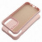 Apple iPhone 14 Pro Max Coque Silicone Zephyr Mag Élégant  MagSAFE  Rose