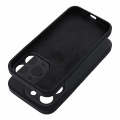 Apple iPhone 14 Pro Coque Silicone 2mm Noir