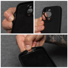 Apple iPhone 15 Pro Max Coque Silicone 2mm Noir