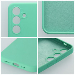 Samsung Galaxy A25 5G Coque Silicone 2mm Couleur menthe