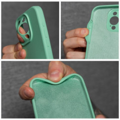 Apple iPhone 14 Pro Coque Silicone 2mm Couleur menthe
