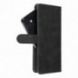 XIAOMI Redmi 12 Etui universel, Portefeuilles COMMON book Élégant, Doublure douce à l'intérieur  Noir