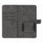 XIAOMI Redmi 12 Etui universel, Portefeuilles COMMON book Élégant, Doublure douce à l'intérieur  Noir